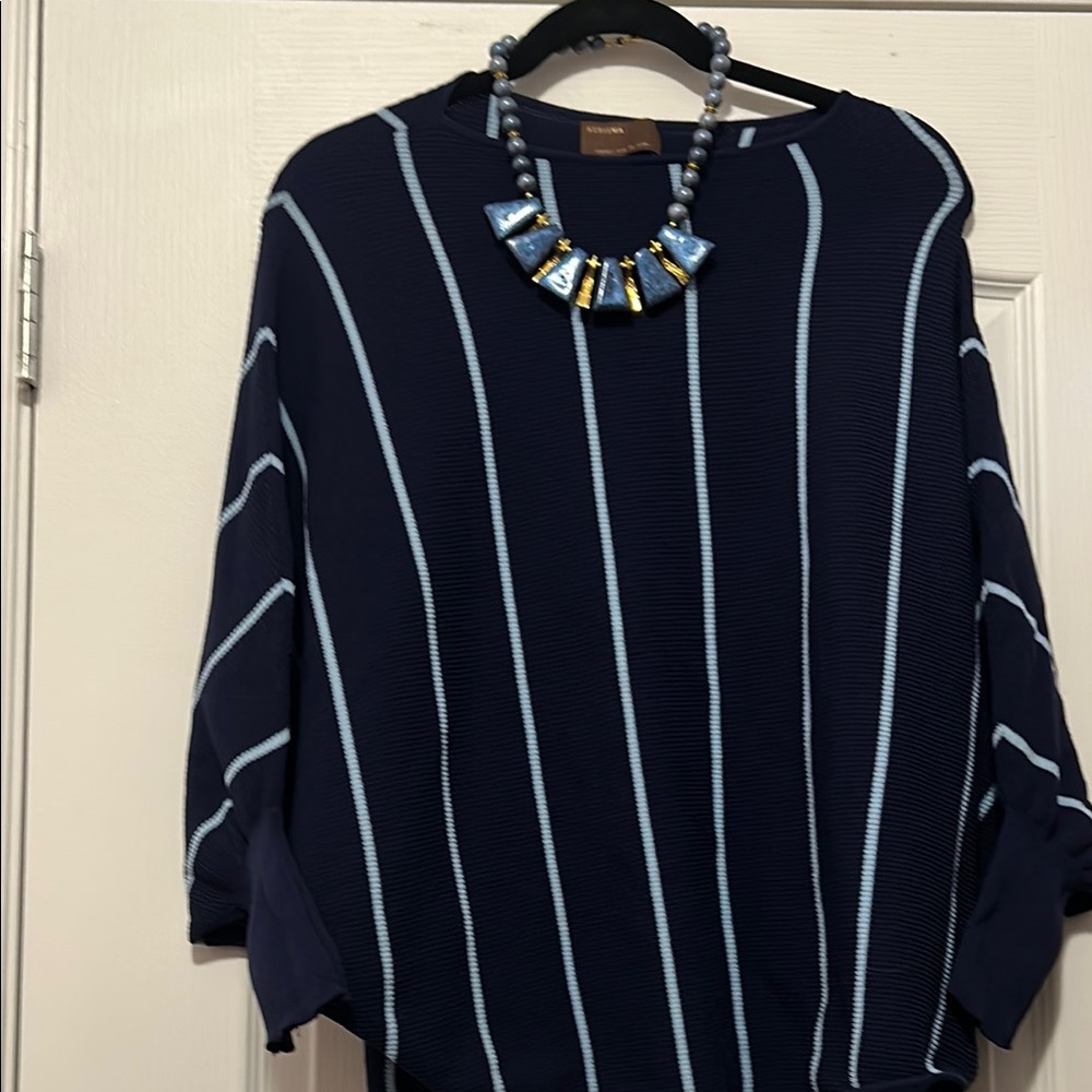 Kerisma Navy Striped Women's Top